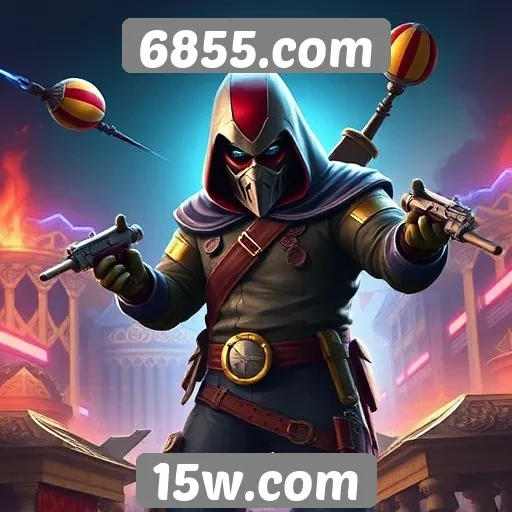 Ofertas e promoções em jogos na plataforma 6855.com